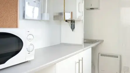 Comfort space welfare unit interior