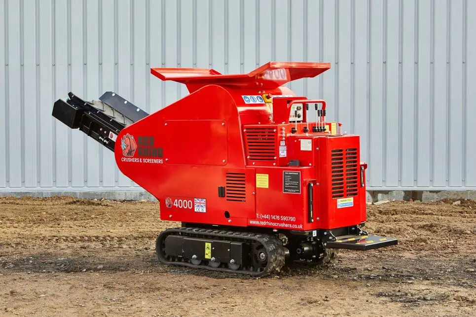 RR 4000 Crusher Hire from Hawes Plant and Tool Hire