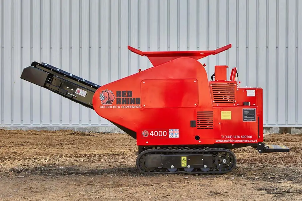 RR 4000 Crusher Hire from Hawes Plant and Tool Hire